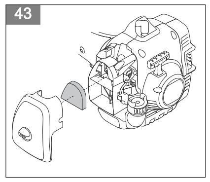To apply air filter oil to the air filter