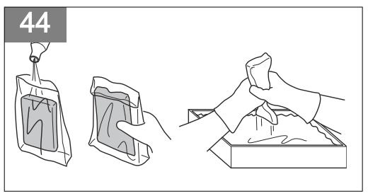 To apply air filter oil to the air filter