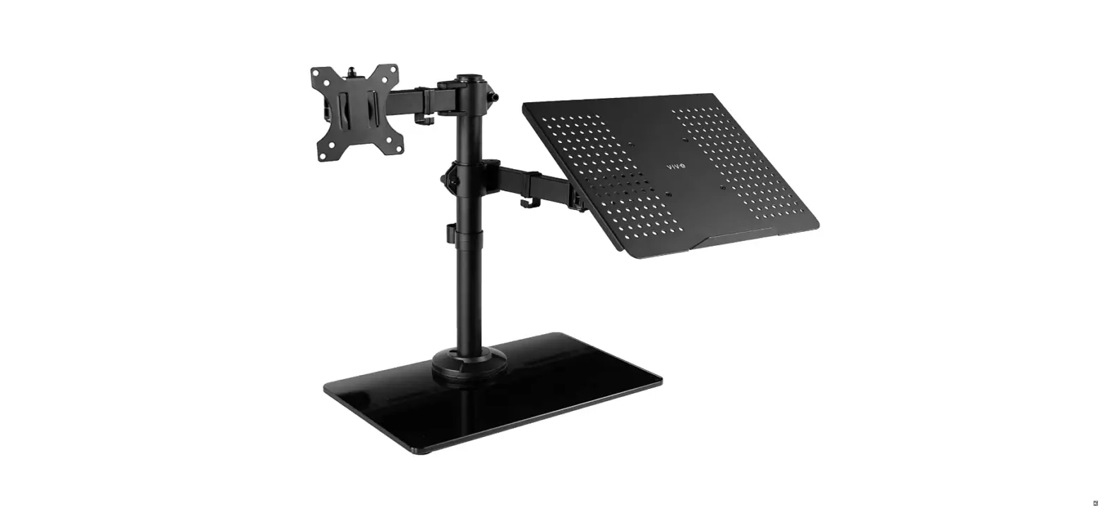 V I V O Stand-v002fgl Monitor And Laptop Desk Stand Instruction Manual