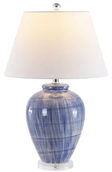 SAFAVIEH TBL4399A Crackle Table Lamp