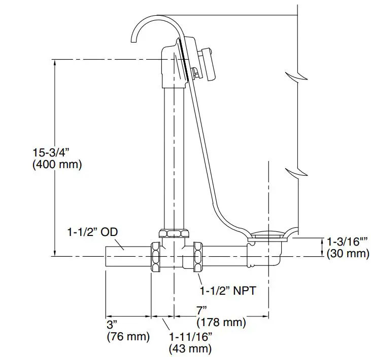 KOHLER-K-7104-Iron-Works-Exposed-Bath-Drain-product-2