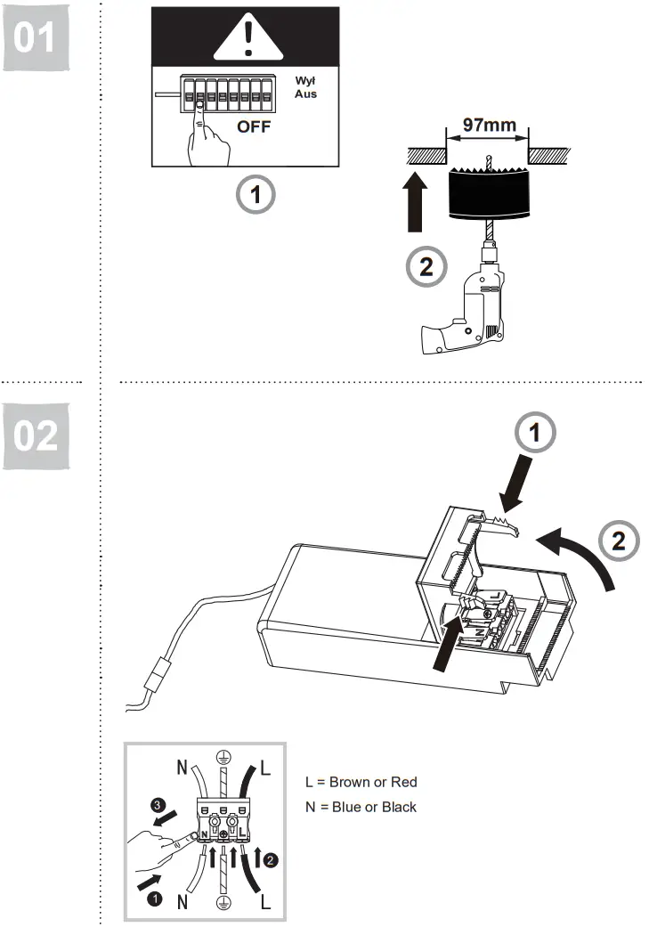 LAP 2967 Series IndoPro Recessed LED Downlight - Figure