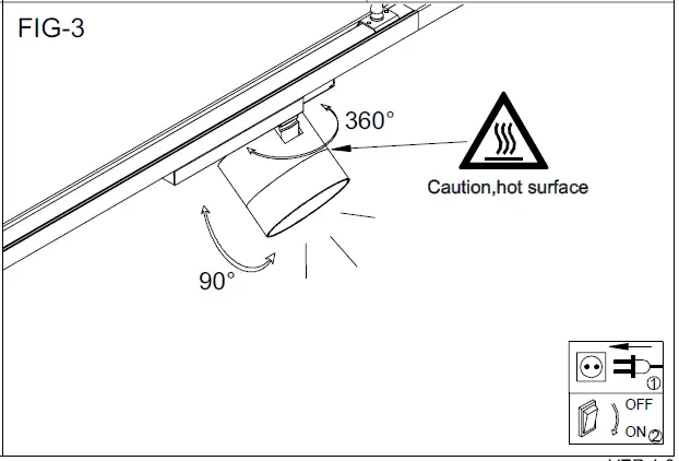 Halcyon S212 3 Circuit Track Adaptor 04