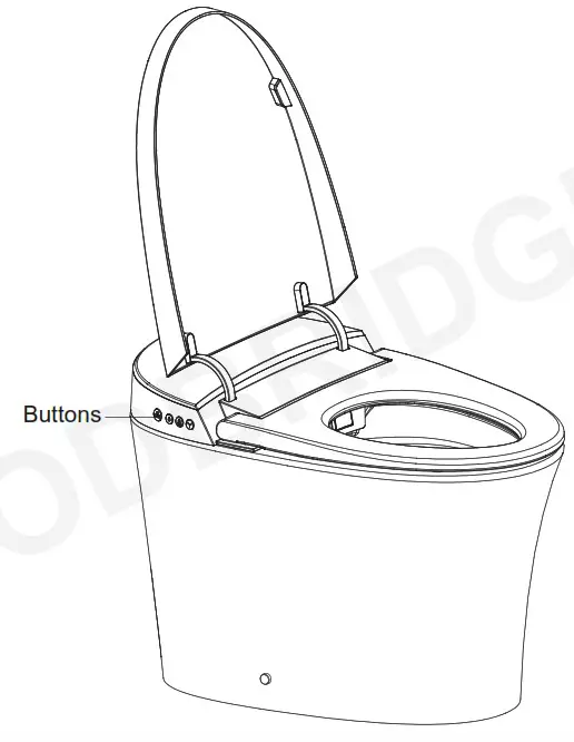 WOODBRIDGE B0970S Electronic Bidet Toilet - EMERGENCY TROUBLESHOOTING 4