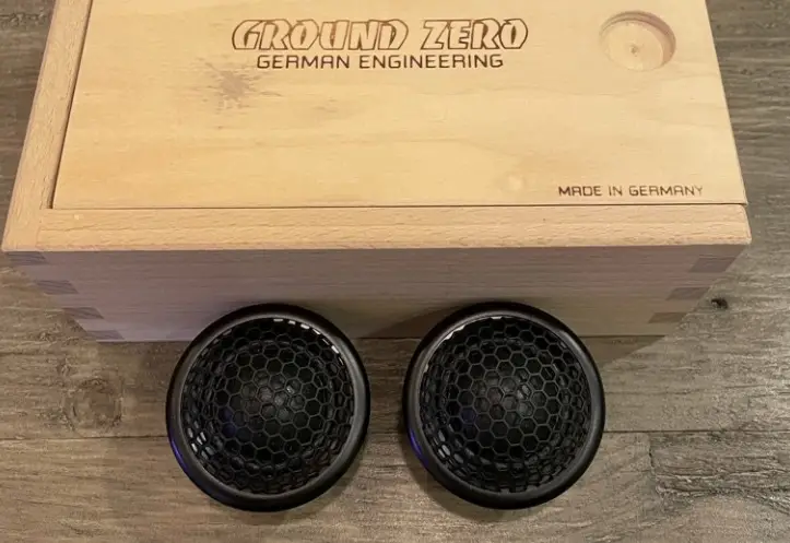 Ground Zero Gzpt 28sq 28 Mm High-end Tweeter Owner's Manual