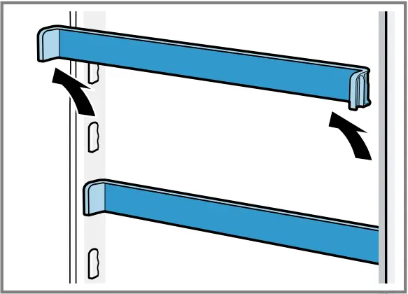 BOSCH B24 50 Freezer Refrigerator - door rack rail