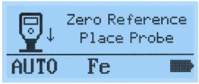 Linshang LS233 Coating Thickness Gauge - Language settings 3