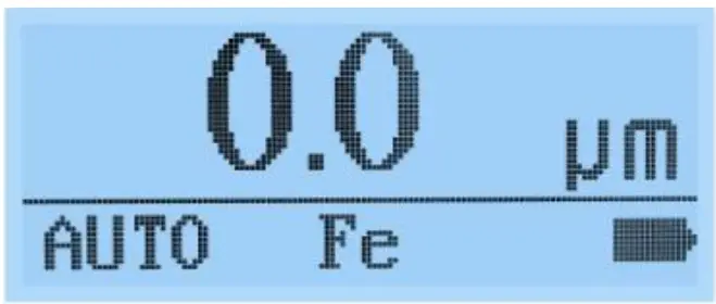 Linshang LS233 Coating Thickness Gauge - Language settings 5