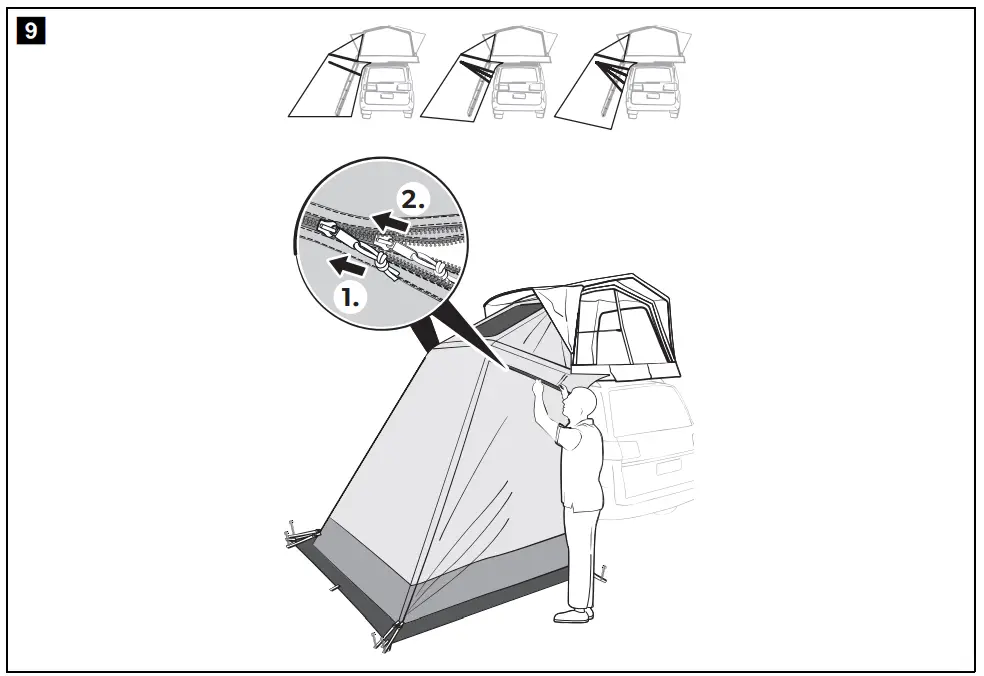 Setup Awning