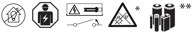 EATON ULTRALED 2-45 Autonomous Emergency Lighting Unit - suitable for private