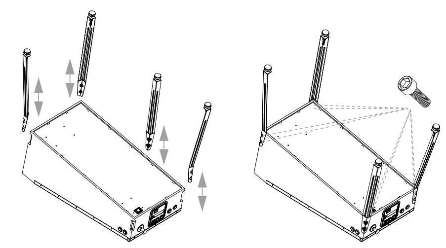ATGAMES Legends Pinball Leg Set - Pinball