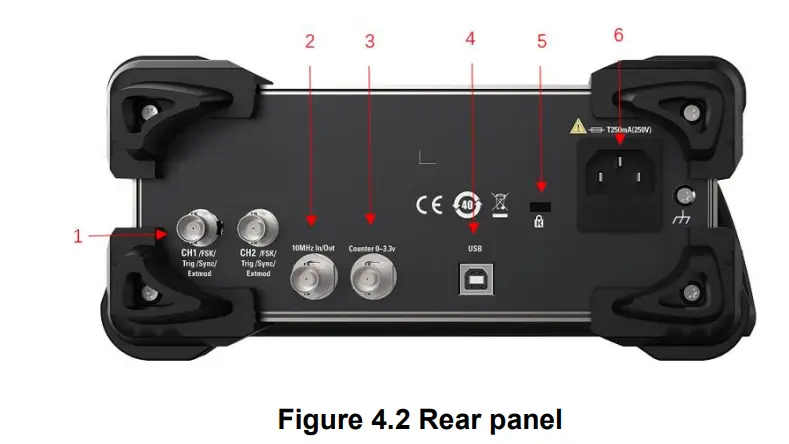 Hantek HDG3000B Series Arbitrary Waveform Signal Generator fig 4