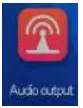 Audio output