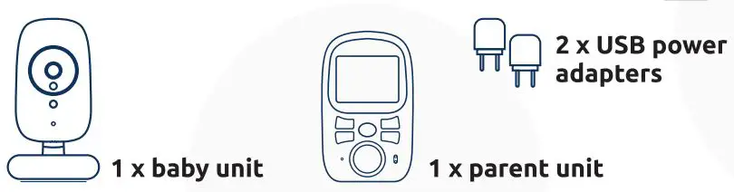 lorelli 1028020 Digital Video Phone Safeness Instruction Manual - Product Overview