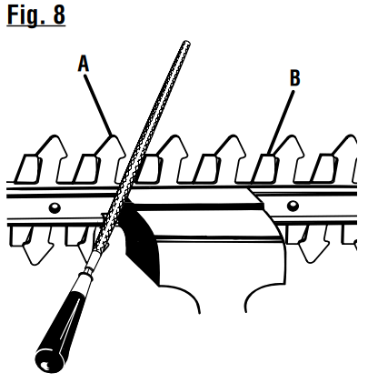 RYOBI P2680 ONE+ HP 18V Brushless 22 in. Cordless Battery Hedge Trimmer - Figure 8