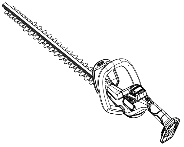 RYOBI P2680 ONE+ HP 18V Brushless 22 in. Cordless Battery Hedge Trimmer