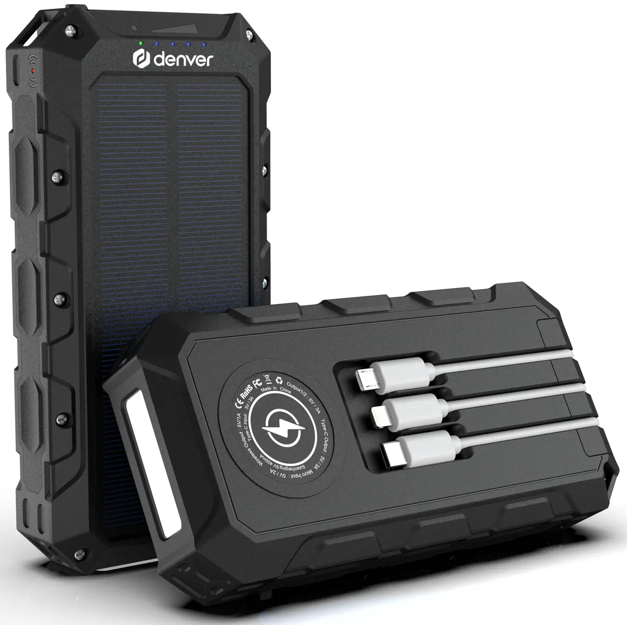 denver PSQ-20008 Solar Powerbank