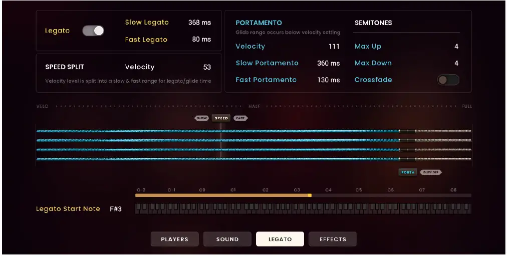 air Studio Strings Plugins - Legato
