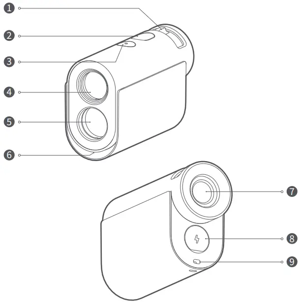 HOTO KE1000 Golf Laser Rangefinder - Product Introduction