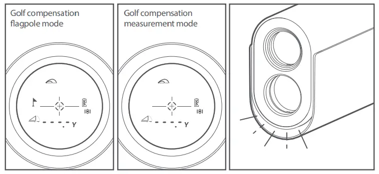 HOTO KE1000 Golf Laser Rangefinder - fig 3