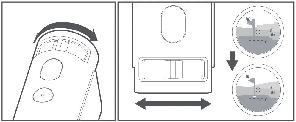 HOTO KE1000 Golf Laser Rangefinder - fig 4