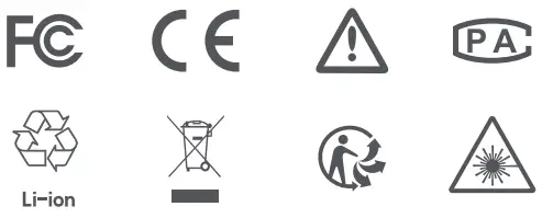 HOTO KE1000 Golf Laser Rangefinder - symbol 15