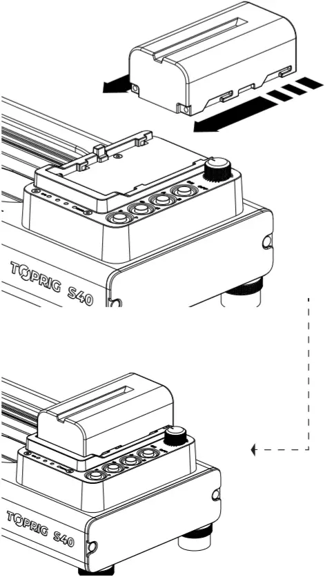 ACCSOON TOPRIG S40 Portable Motorized Cinematic Slider a6