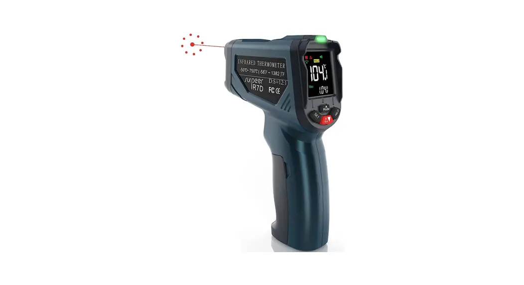 Surpeer B0bzxs445n Infrared Thermometer Temperature Gun User Guide