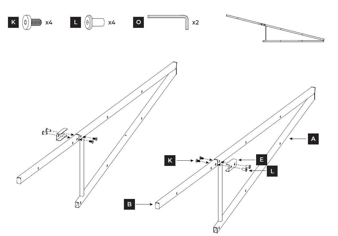 CLOSETMAID 1312, 1316, 4964 Ladder Bookcase-fig-4