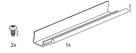 IKEA AA-2262534-3 STRAUMEN Mirror Door FIG-2