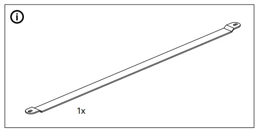 IKEA AA-2262534-3 STRAUMEN Mirror Door FIG-3