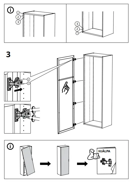 IKEA AA-2262534-3 STRAUMEN Mirror Door FIG-6