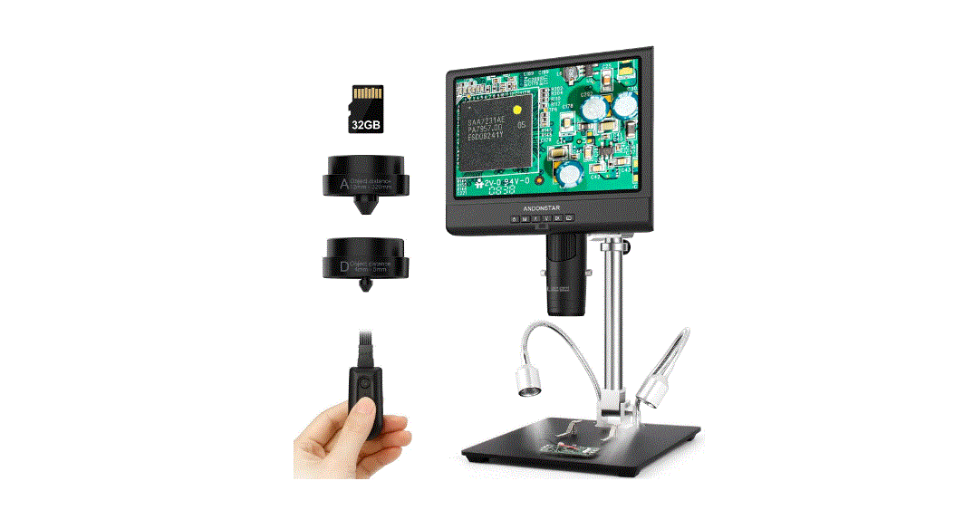 Andonstar Ad2469m Series Microscope Monitor Instruction Manual