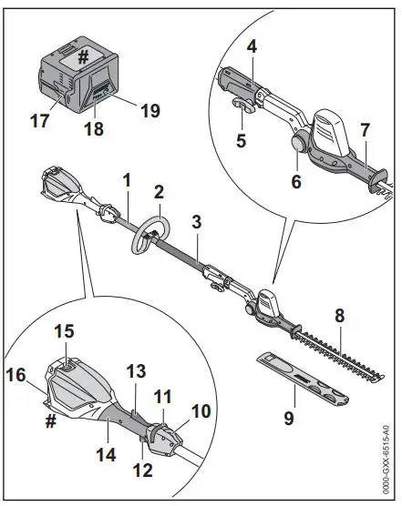 STIHL-HLA-56-Cordless-Long-Reach-Hedge-Trimmer-fig-1