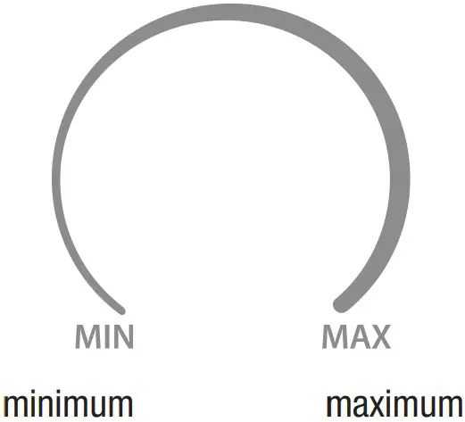 Setting the room thermostat