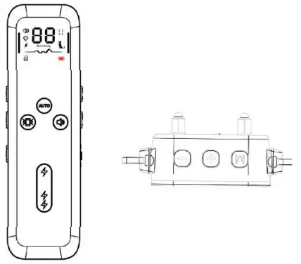 Fdceligoo FDDTC001 Dog Training Anti Bark Collar - electric shock2