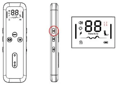 Fdceligoo FDDTC001 Dog Training Anti Bark Collar - switching