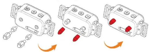 Fdceligoo FDDTC001 Dog Training Anti Bark Collar - vibration mode2