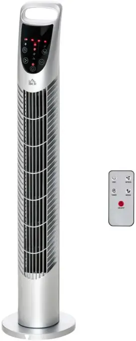 HOMCOM 824-012V70SR Oscillating Tower Fan