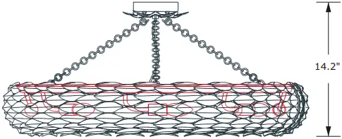 CRYSTORAMA 538-GA_CEILING Broche Eight Light Ceiling Mount A1