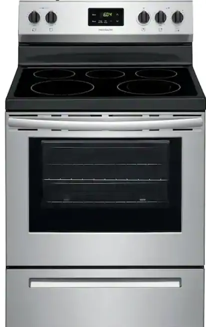 FRIGIDAIRE 30 Inch Stainless Steel Freestanding Electric Range