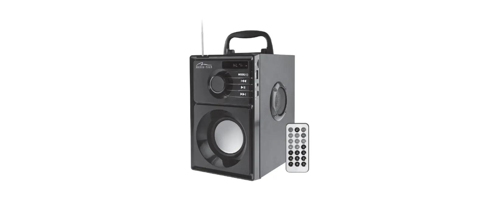 Media-tech Mt3145 Boombox Bt Wireless Speaker User Manual