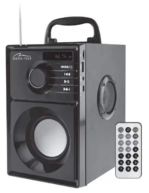 MT3145 BoomBox BT Wireless Speaker