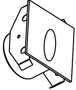 HALCYON R936 Square Low Glare Darklight Wall-Stair Tread 13