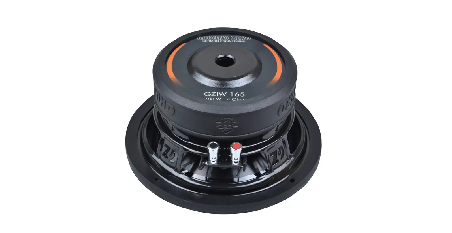 Ground Zero Gziw 165 Iridium Series Subwoofer Owner's Manual