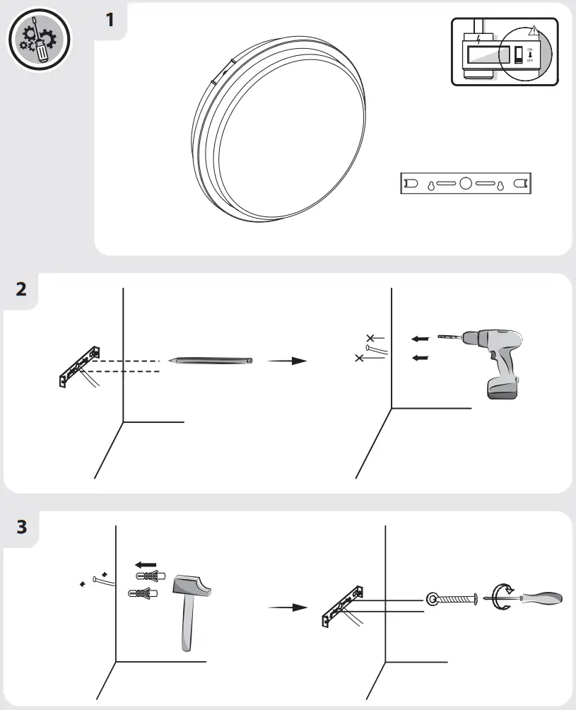 inspire 3276007271959 Ezy Wall Lamp - Figure 2