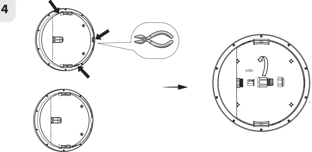 inspire 3276007271959 Ezy Wall Lamp - Figure 3