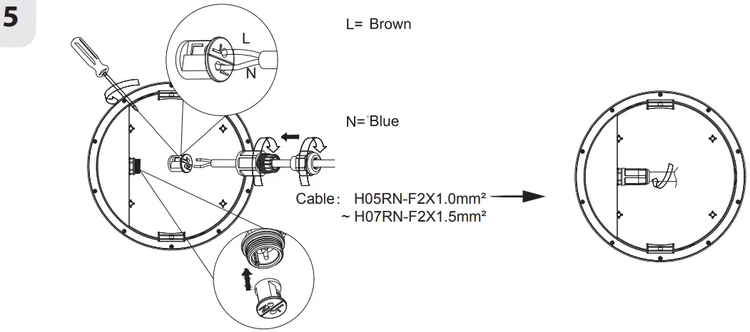 inspire 3276007271959 Ezy Wall Lamp - Figure 4