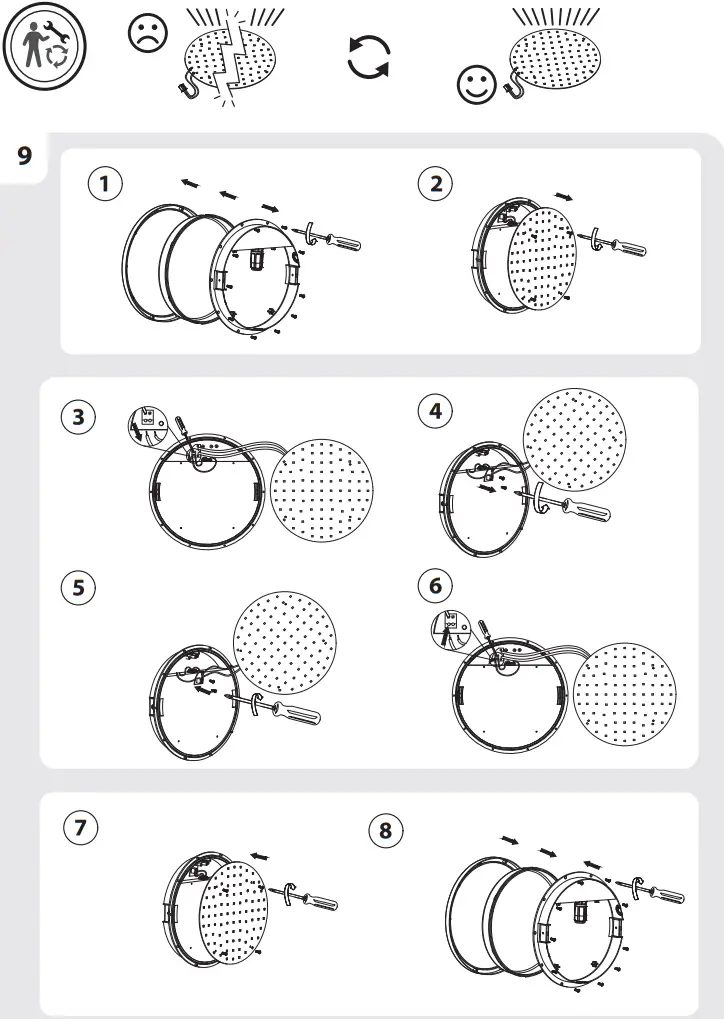 inspire 3276007271959 Ezy Wall Lamp - Figure 7