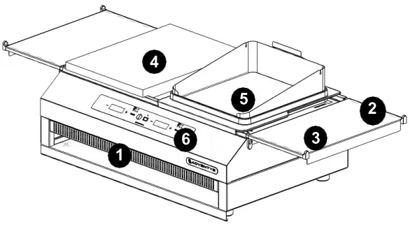 EQUiPEX OCTOPUS 3000 Countertop Induction Cooker - Fig 1